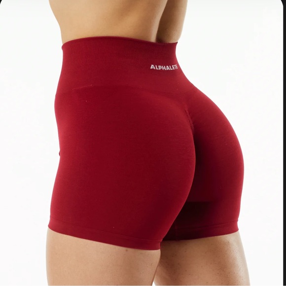 Alphalete Shorts Alphalete Amplify 45 Shorts Scarlet Poshmark